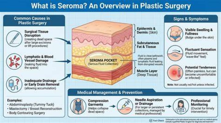 Can a seroma be permanent?