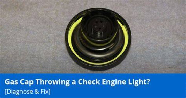 Can an old gas cap cause engine light?