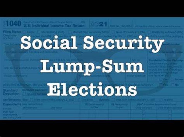 Can I take my Social Security in a lump-sum?