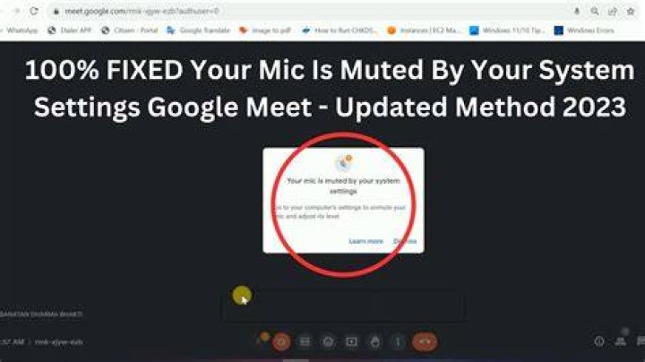 Can teachers turn on your mic on Google Meet?