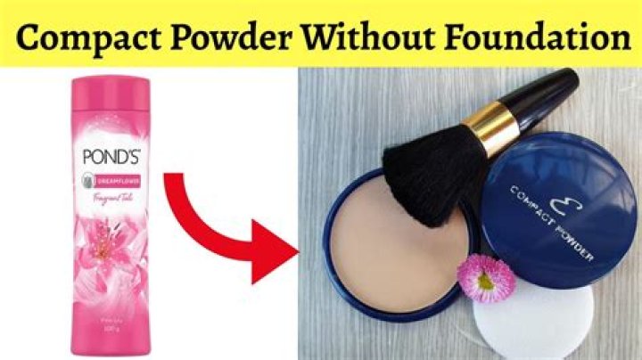 Can we apply compact powder without foundation?