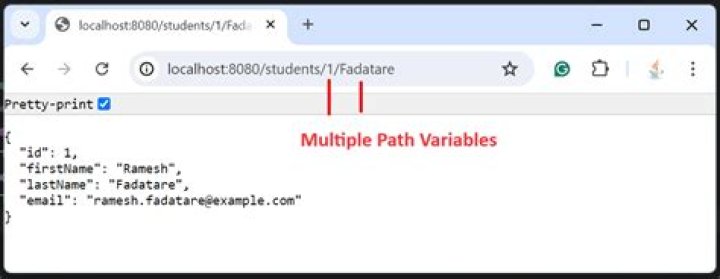 Can you have multiple path variables?