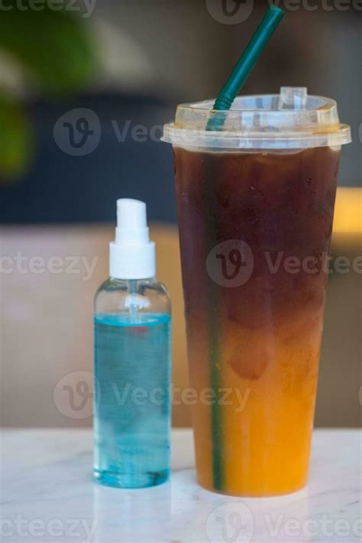 Can you mix hand sanitizer with juice?