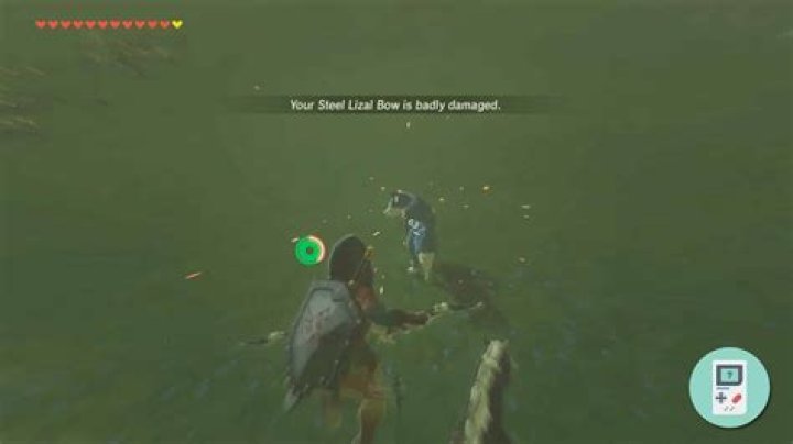 Can you repair weapons in Botw?