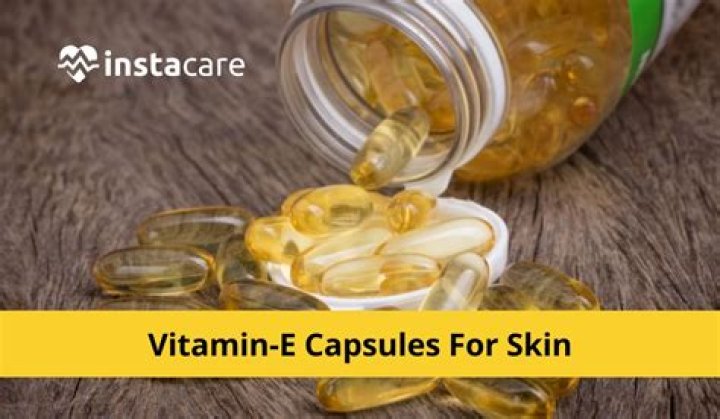 Can you rub vitamin E capsules on your skin?