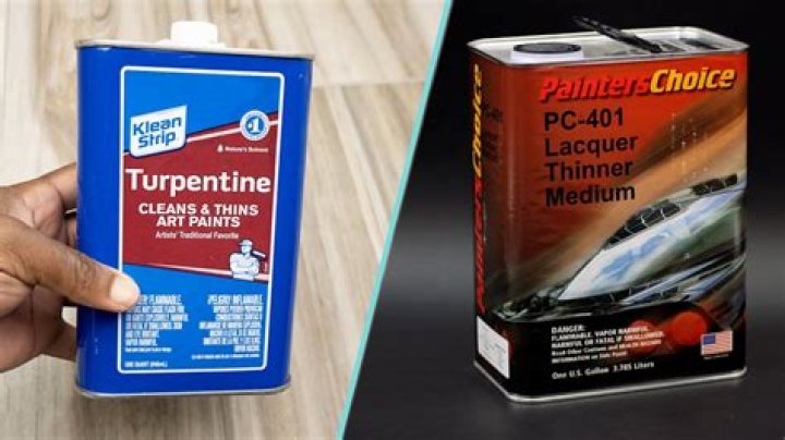 Can you store paint thinner in plastic container?