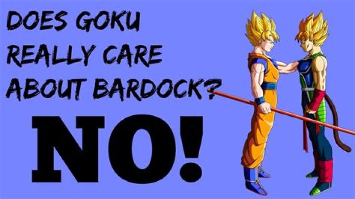 Does Bardock care about Goku?