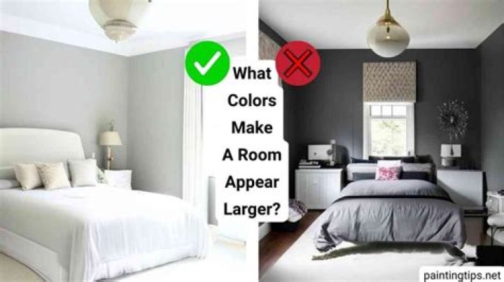Does grey make a room look smaller?