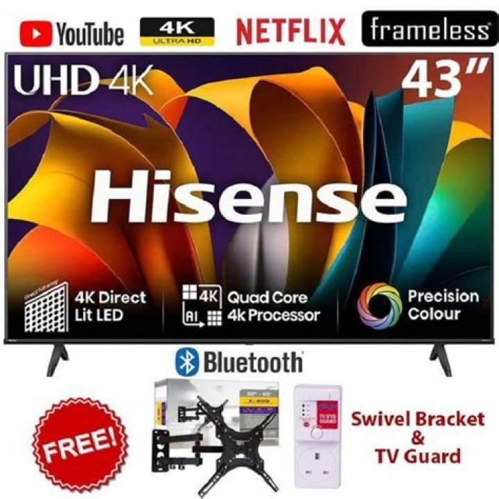 Does Hisense 43 TV have Bluetooth?