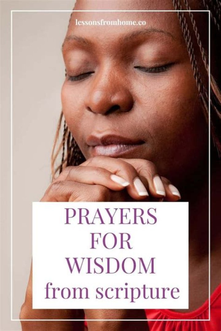 How do you pray for wisdom knowledge and understanding?