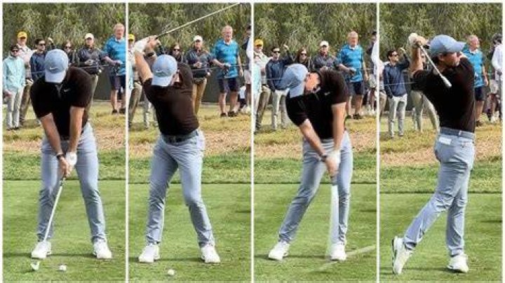 How far does McIlroy hit a 7 iron?