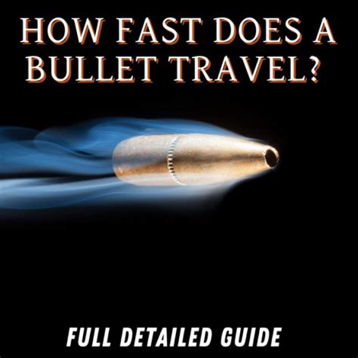 How fast is a bullet in Mach?