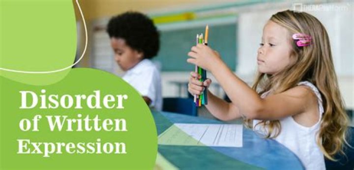 How is written expression disorder diagnosed?