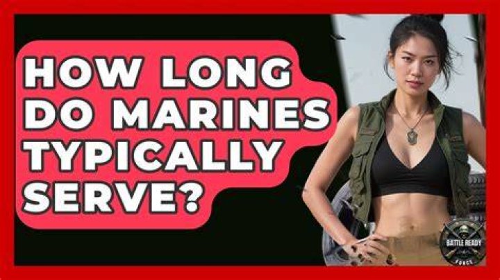 How long do Royal Marines serve for?
