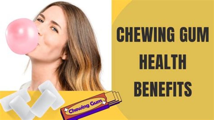 How much chewing gum should you have a day?