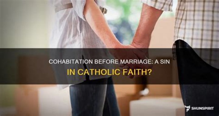 Is it a sin to live together before marriage?