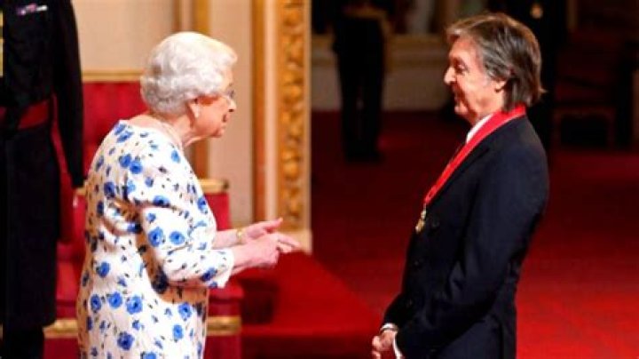 Is paul McCartney knighted?