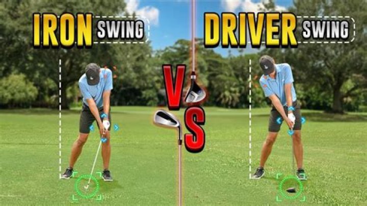 Is the driver swing the same as irons?