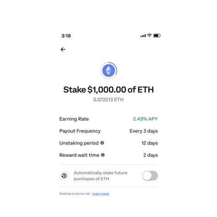 Should you stake ETH on Coinbase?