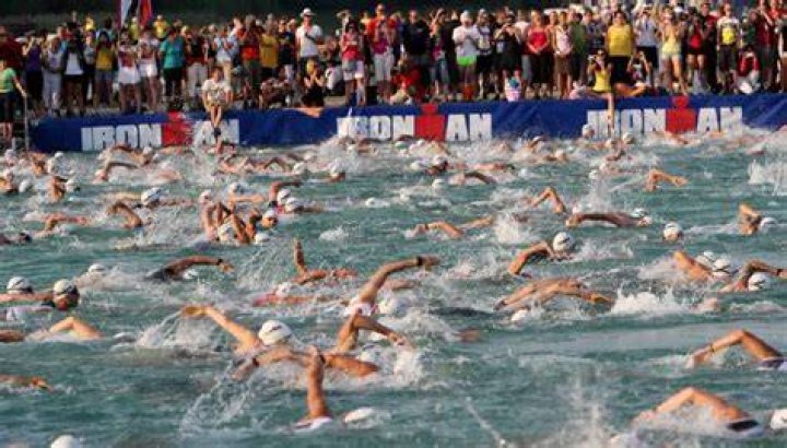 What's a good Ironman swim time?