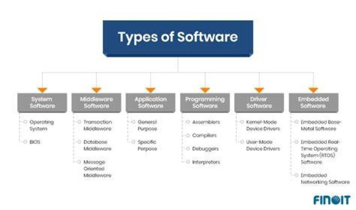 What are the types of software Class 8?