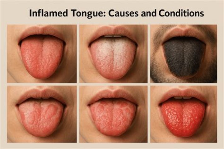 What does a brown tongue mean?