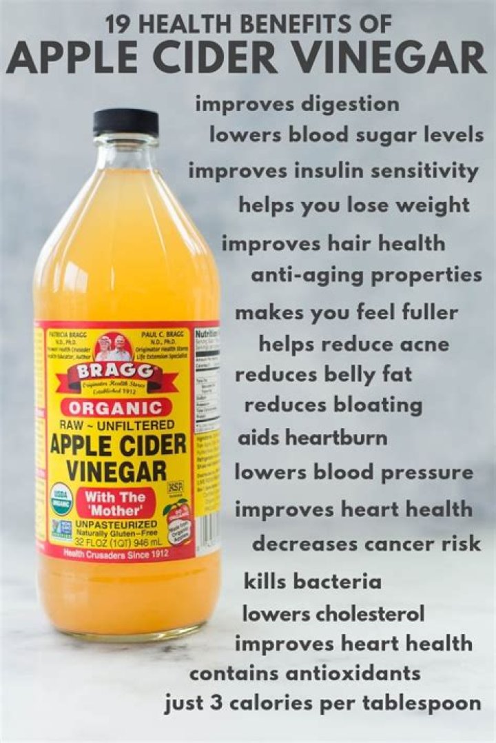 What does apple cider vinegar do for guts?