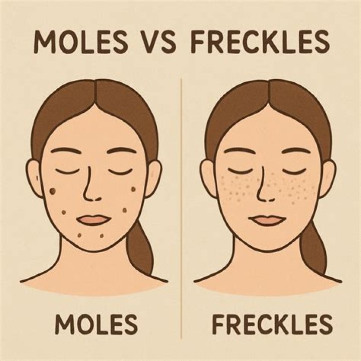 What does having freckles mean?