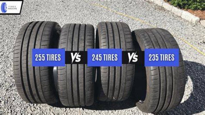 What does the 255 mean on a tire?