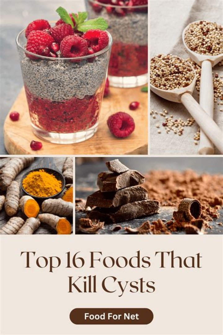 What foods shrink cysts?