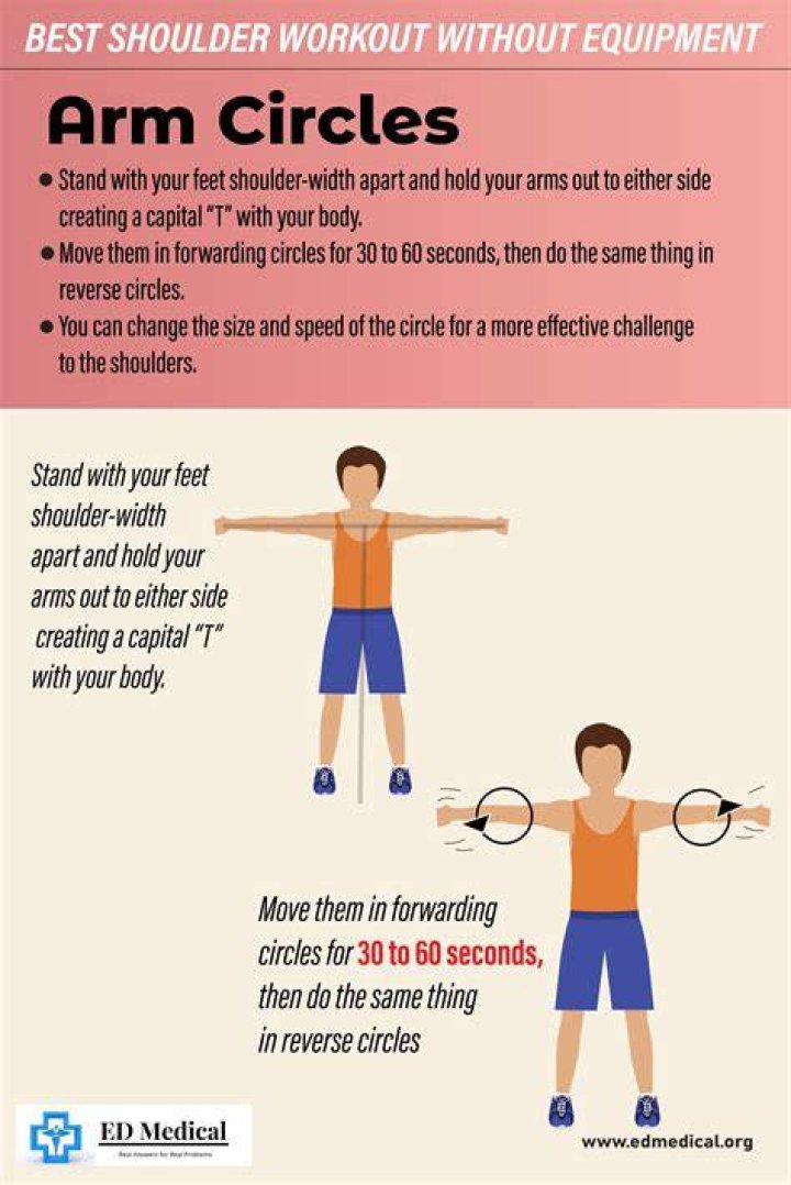 What happens if you do arm circles everyday?