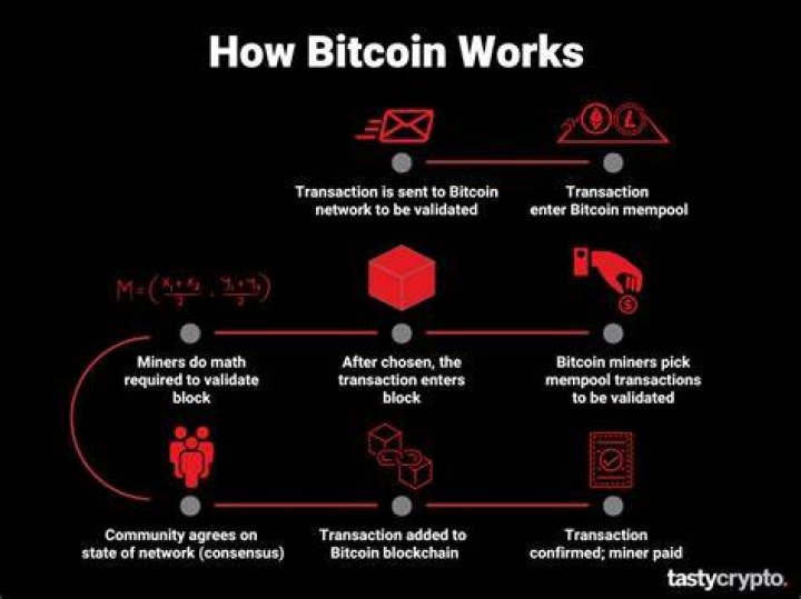 What is a bitcoin made out of?