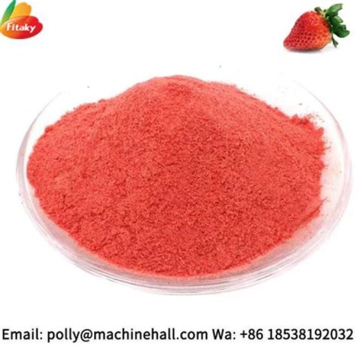 What is strawberry powder?
