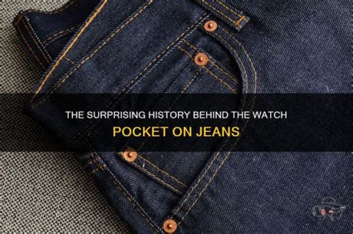 What is the 5th pocket on jeans for?