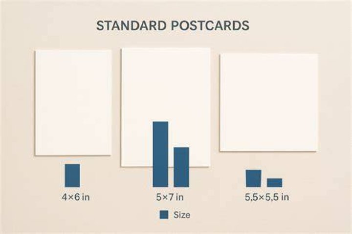 What is the height and width of postcard size photo?