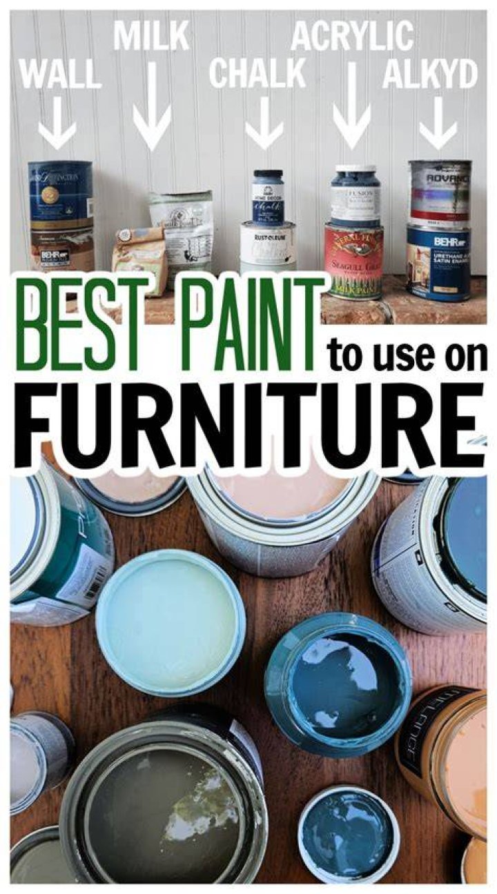 What paint is best for furniture?