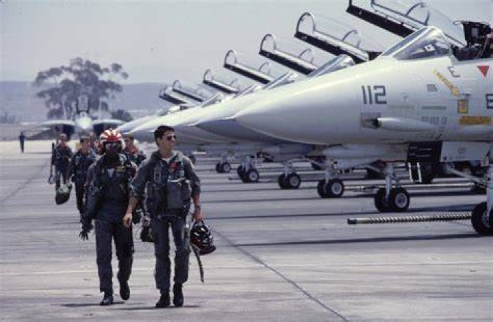 What Tomcat was used in Top Gun?