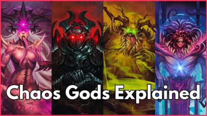 Which Chaos gods are rivals?