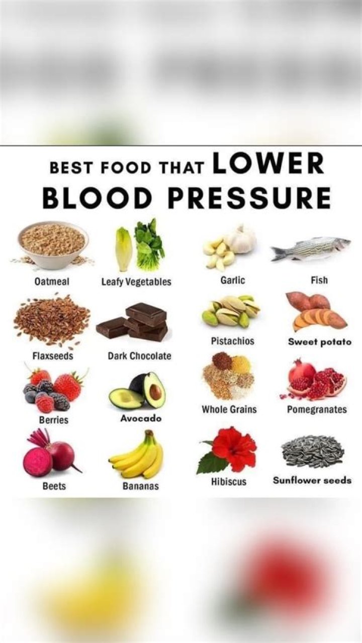 Which food reduces blood pressure?
