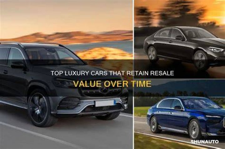 Which luxury car holds its value best?