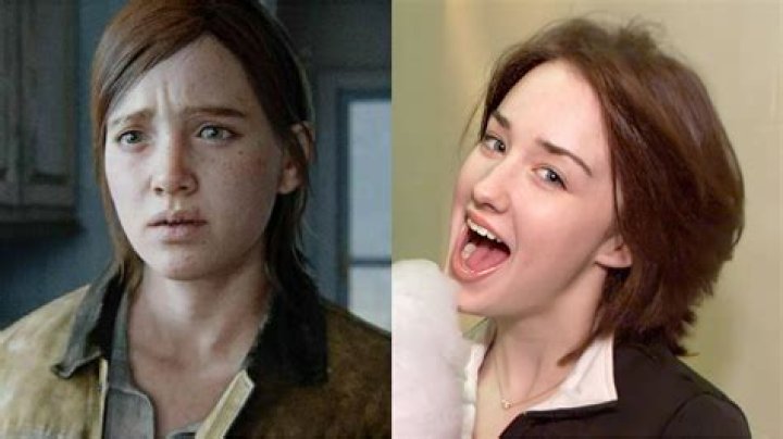 Who is the face model for Ellie?