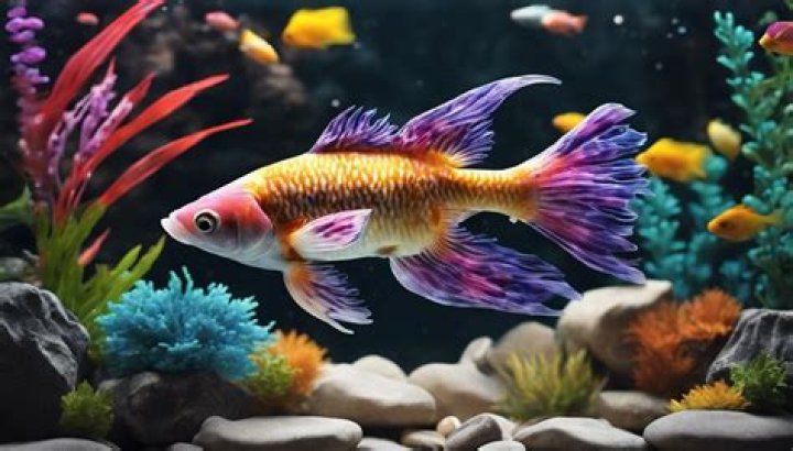 Why does my fish sit in one spot?