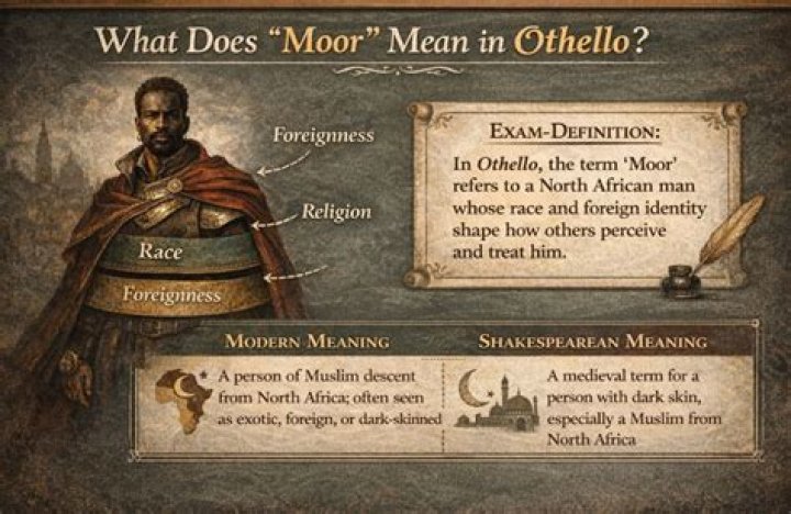 Why is Othello a Moor?
