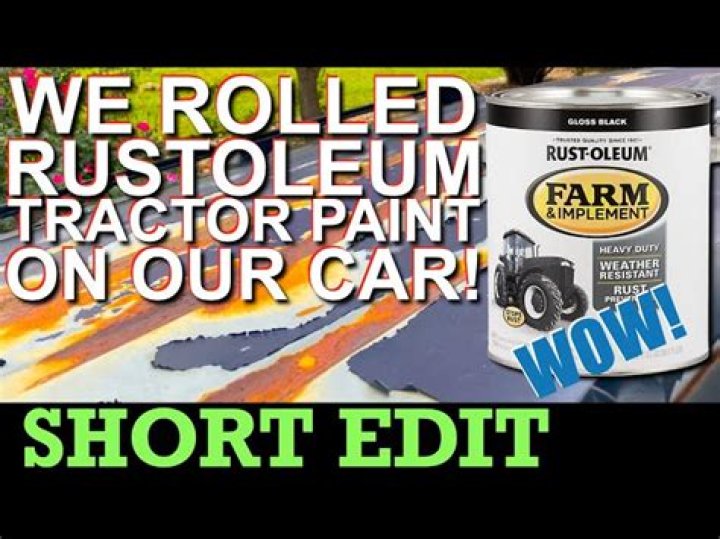 Why is there a shortage of Rust Oleum spray paint?