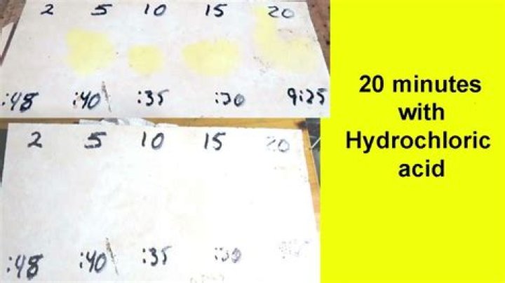 Will hydrochloric acid damage tiles?